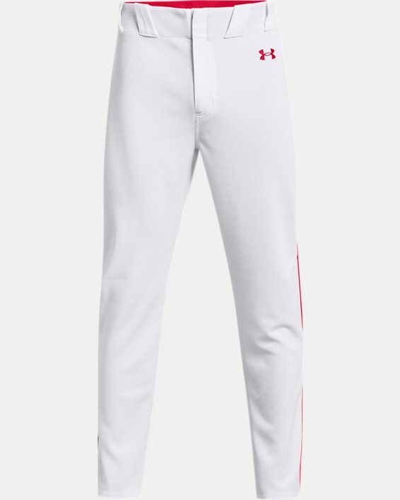 Men's UA Vanish Piped Baseball Pants, White, pdpMainDesktop image number 5